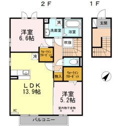 伊豆長岡駅 徒歩9分 2階の物件間取画像